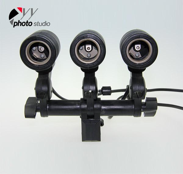 Premium Triple Heads AC Light Socket  YL116