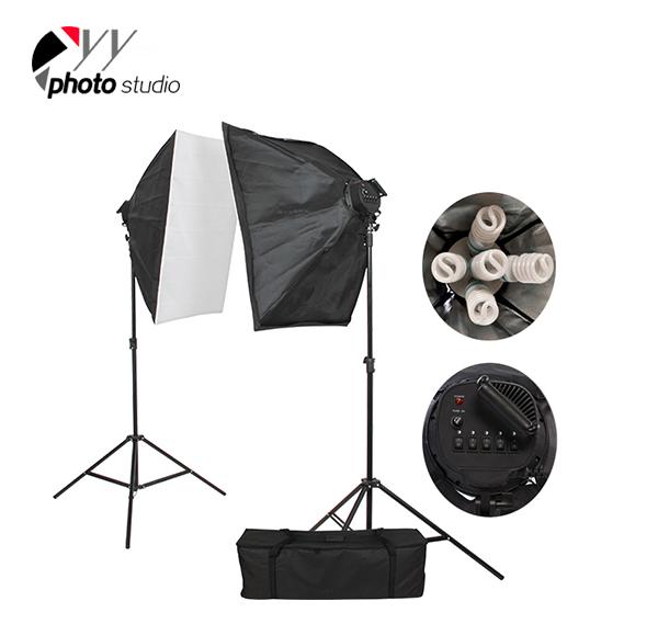 Photo Studio Video Softbox Continuous Lighting Kit, KIT 011